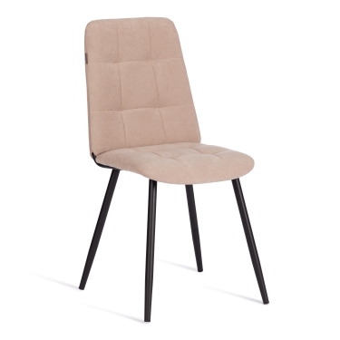 Стул обеденный Tetchair Asti флок , 47х54х86, бежевый, 7