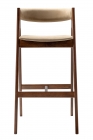 Кресло барное R-home Kaede Б Beige/Темный орех