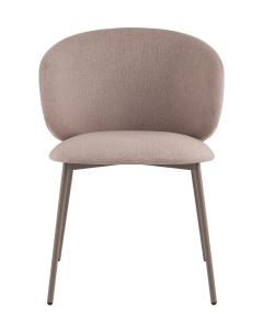 Стул Stool Group Блейз велюр бежевый каркас бежево-серый