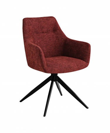 Стул обеденный Stool Group Enid винно-красный