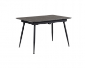 Стол R-home Месси раздвиж. 140-180 Темный мрамор/Бабочка