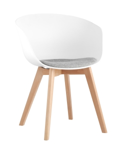 Кресло Stool Group Libra Soft Белый