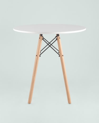 Стол обеденный Stool Group DSW D70 Белый