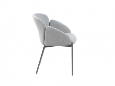 Стул обеденный Stool Group Melia серый