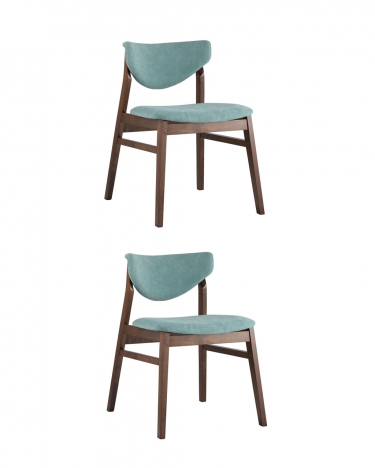 Комплект из двух стульев Stool Group RAGNAR 4 Синий