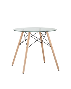 Стол обеденный Stool Group EAMES DSW Стеклянный