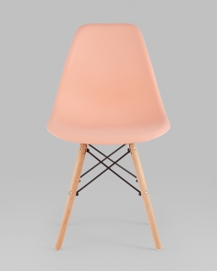 Стул Stool Group Eames Style DSW персиковый 4 шт. комплект разборный каркас