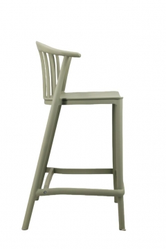 Стул полубарный Stool Group Campo ПБ пластик зеленый