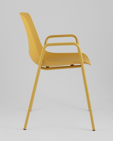Стул Stool Group Kaira пластик горчичный