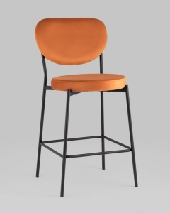Стул полубарный Stool Group Барбара NEW велюр терракотовый 2 шт.