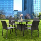 Комплект мебели Афина-мебель AFM-4030A Brown 4pcs