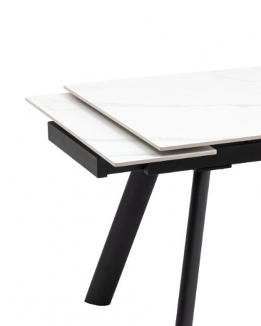 Стол Stool Group Нэд 120-180/80/76 см столешница керамика Snow Mountain Stone NEW