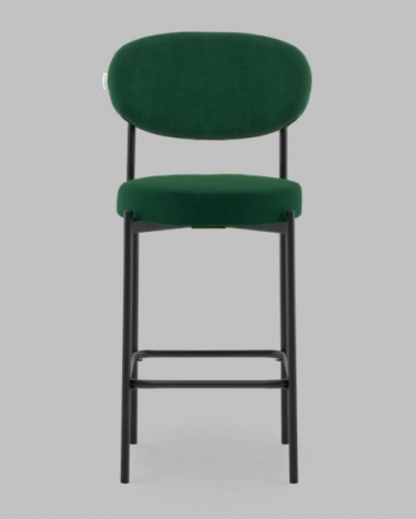 Стул Полубарный Stool Group Бриф DD ПБ велюр зеленый