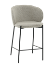 Стул полубарный Stool Group Тисдейл букле светло-зеленый