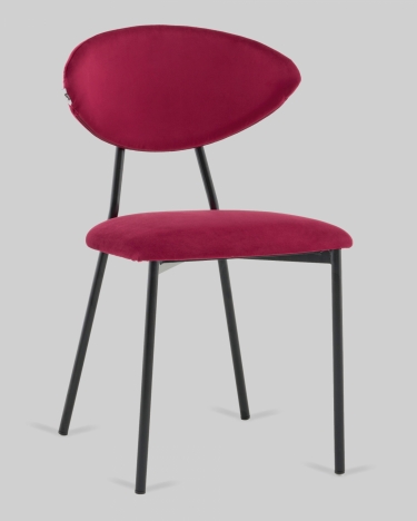 Стул обеденный Stool Group Квинси велюр винный
