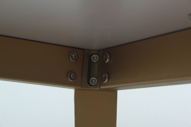 Стол обеденный Stool Group Ричмонд 100x100 Охра