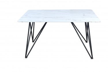 Стол обеденный Stool Group Сакраменто 140x90 Белый