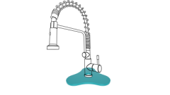 Подставка под кран Kit Kraken SPINNER Kit Kraken ПодставкаПодКранSPINNERLAG