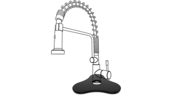 Подставка под кран Kit Kraken SPINNER Kit Kraken ПодставкаПодКранSPINNERBL