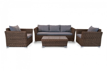Лаунж-зона 4sis Капучино KS3С2T-4-SET brown