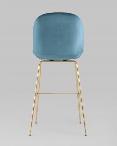 Стул барный Stool Group Beetle gold Маренго