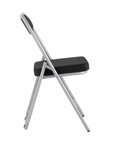 Складной стул Stool Group Джонни silver экокожа Черный