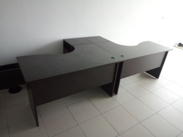 Стол эргономичный левый POINTEX TRD29615401 Темный дуб