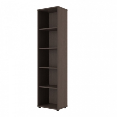Стеллаж узкий POINTEX TRD29650501 Темный дуб