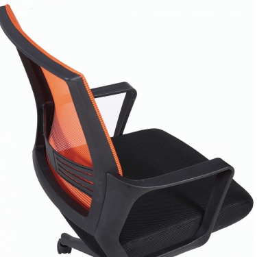 Кресло BRABIX BRABIX Balance MG-320 Черный-оранжевый