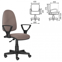 Компьютерное кресло BRABIX BRABIX Prestige Ergo MG-311 Бежевый