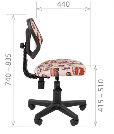 Детское кресло Chairman CHAIRMAN KIDS 106 Black Автобус