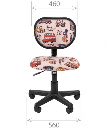 Детское кресло Chairman CHAIRMAN KIDS 106 Black Котики