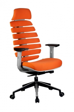 Кресло оператора Рива Riva Chair SHARK Оранжевый