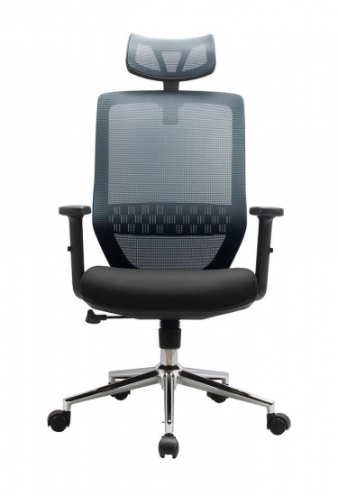 Кресло оператора Рива Riva Chair 833 H Серый