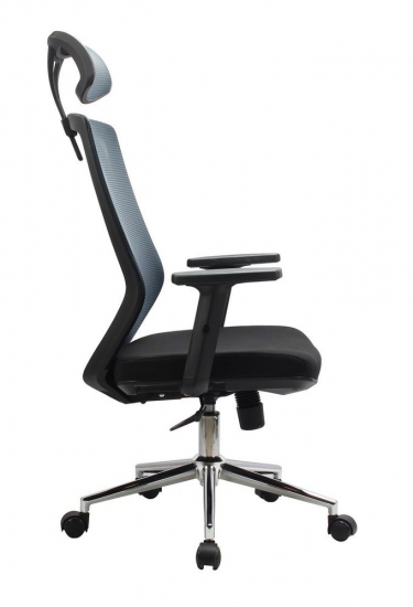 Кресло оператора Рива Riva Chair 833 H Серый