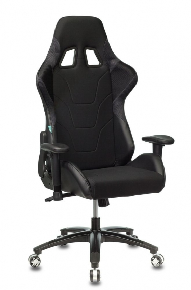 Кресло игровое Zombie Бюрократ VIKING 4 AERO BLACK