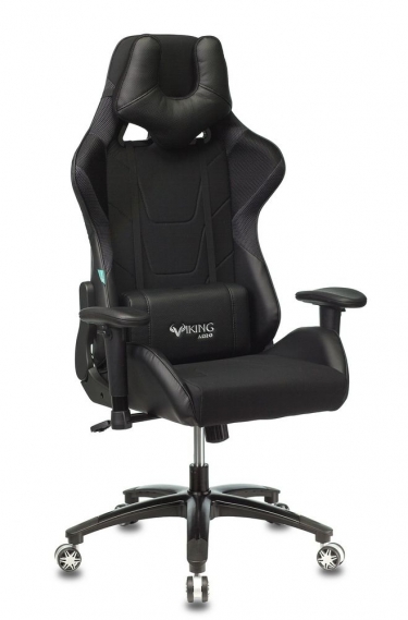 Кресло игровое Zombie Бюрократ VIKING 4 AERO BLACK