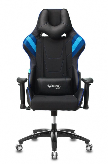 Кресло игровое Zombie Бюрократ VIKING 4 AERO BLUE