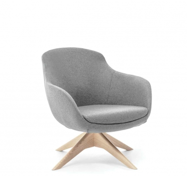 Кресло крутящееся Profoffice NOBLE L21 MUSE 18 Nikel natural
