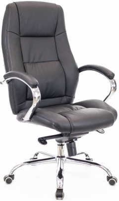 Кресло руководителя Everprof Kron M кожа Черный