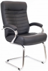 Кресло для посетителей Everprof Everprof Orion CF Экокожа Черный