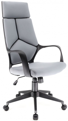 Кресло для руководителя Everprof Everprof Trio Black TM Ткань Серый