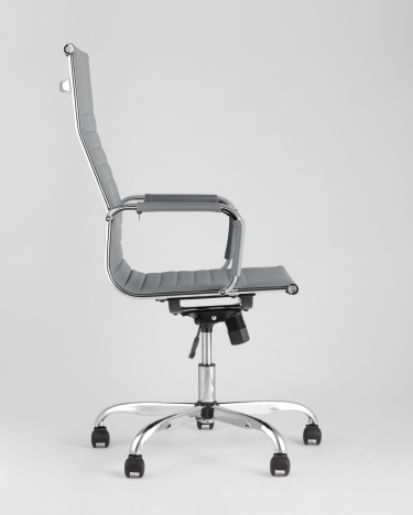 Кресло руководителя Stool Group TopChairs City Серое