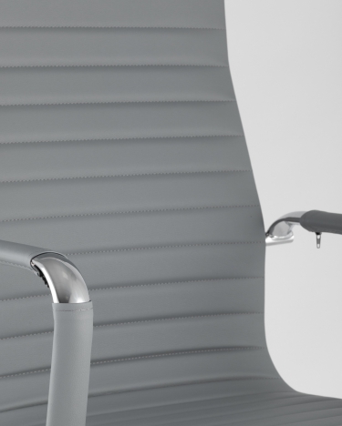 Кресло руководителя Stool Group TopChairs City Серое