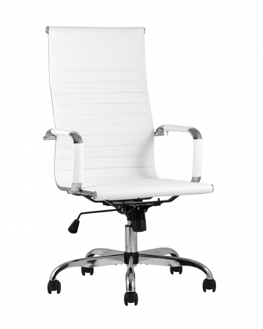 Кресло руководителя Stool Group TopChairs City Белое