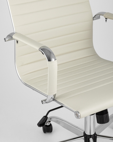 Кресло руководителя Stool Group TopChairs City Бежевое