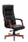 Кресло руководителя Бюрократ Бюрократ T-9927WALNUT/BLACK