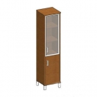 Стеллаж стекло тонированное Skyland В431.5 L Дуб девон