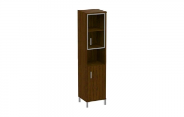 Стеллаж стекло в раме Skyland В431.9 L Орех Даллас