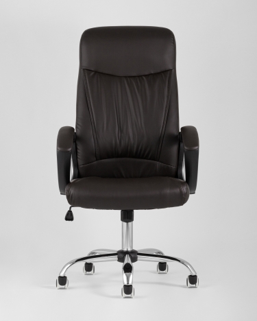 Кресло руководителя Stool Group TopChairs Tower Коричневое